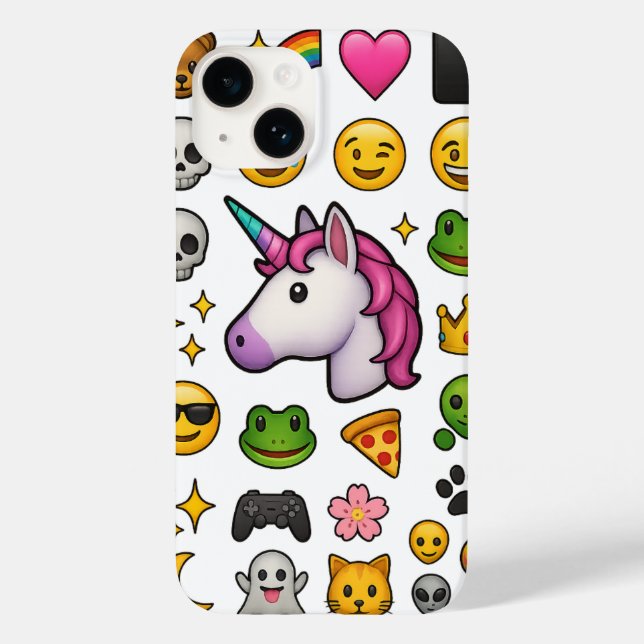 Unicorn Vibes Emoji Explosion (Baksida)