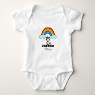 Unicorn Vibes Magic baby-bodykostkostkostym #babyb T Shirt