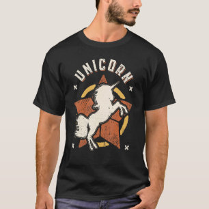 Unicorn Vintage Retro Classic T Shirt