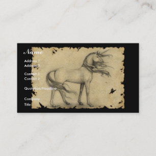 Unicorn Visitkort