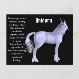 Unicorn Vykort