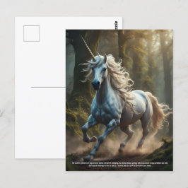 Unicorn Vykort