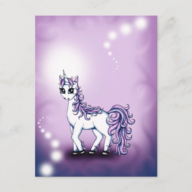Unicorn Vykort (Framsida)