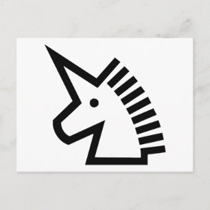 Unicorn Vykort