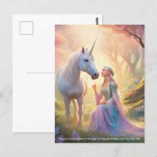 Unicorn Vykort