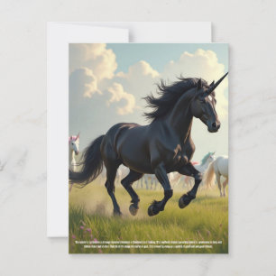 Unicorn Vykort