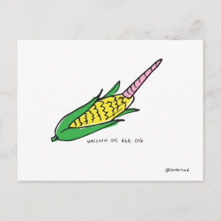 Unicorn-vykort Vykort