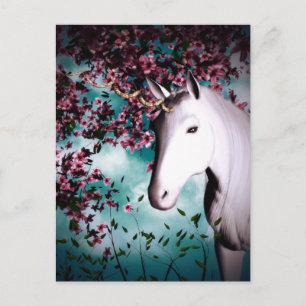 Unicorn-vykort Vykort