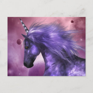 Unicorn-vykort Vykort
