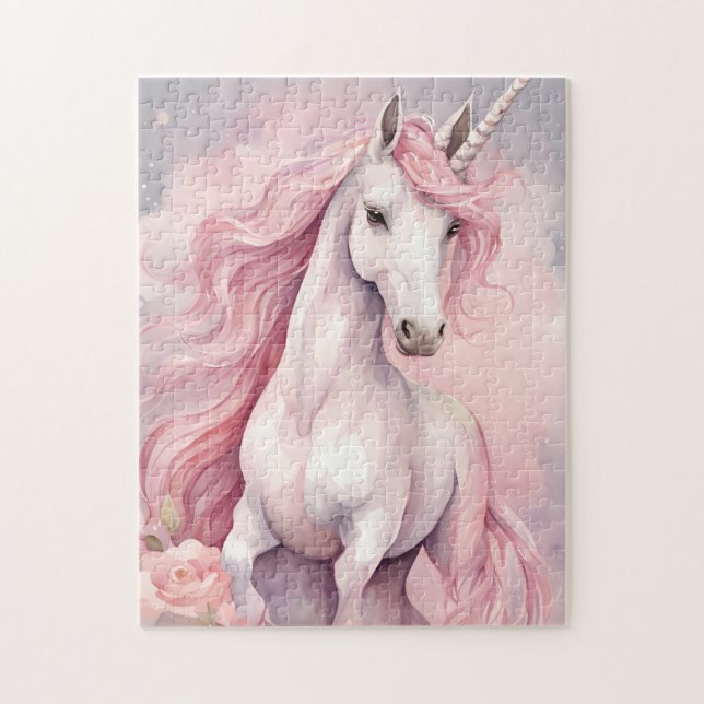 Unicorn Wall Clock Pussel (Vertikal)