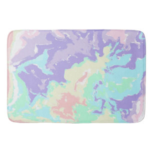 Unicorn Watercolor Pastels Badrumsmatta