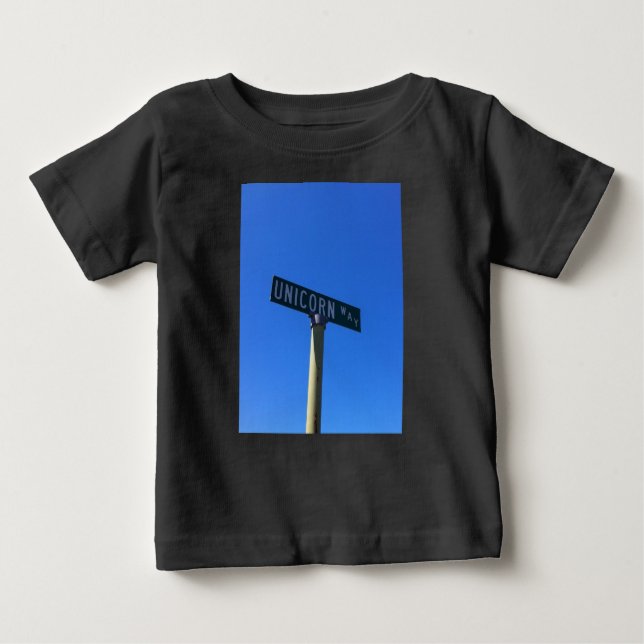 Unicorn Way St. Baby Tee (Framsida)
