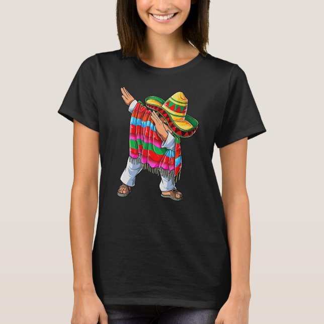 Unicorn Wearing Mask Cinco De Mayo Mexican Festiva T Shirt (Framsida)