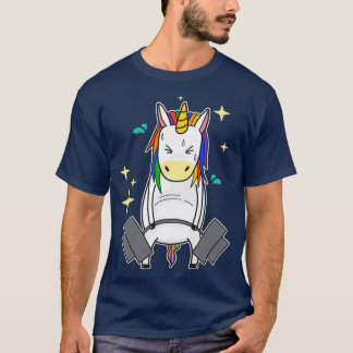 Unicorn Weightlyftande Essential T Shirt