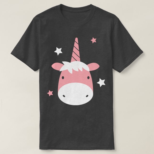 Unicorn White T Shirt (Design framsida)