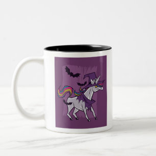 Unicorn Witch Två-Tonad Mugg