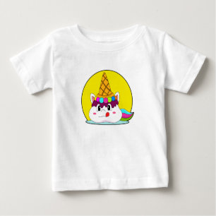 Unicorn with Ice kräm cone T Shirt