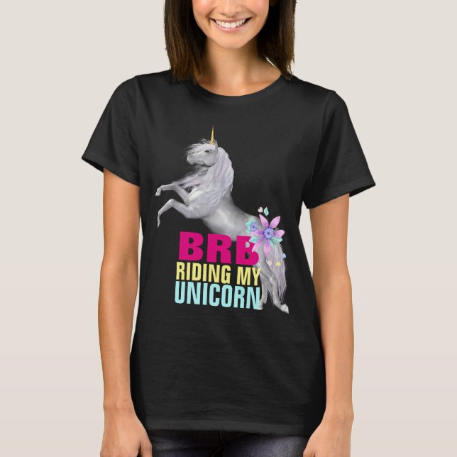 ***Unicorn Women's Basic T-Shirt (Framsida)