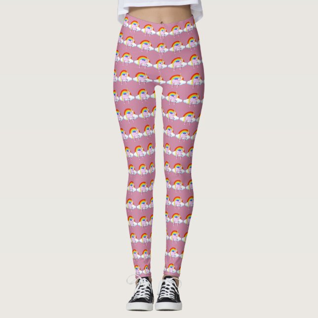 Unicorn Women's Leggings (Framsida)