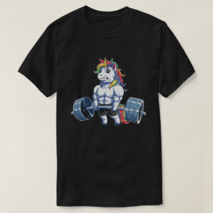 Unicorn Working Out unicorn Fitness Unicorn gym T Shirt