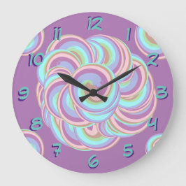 Unicorn World Wall Clock Stor Klocka