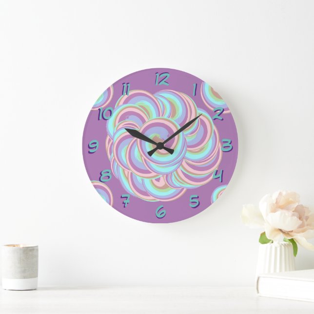 Unicorn World Wall Clock Stor Klocka (Hem)