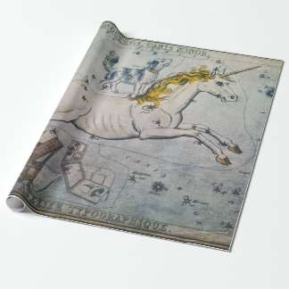 Unicorn Wrapping eller Decoupage Papprare Presentpapper