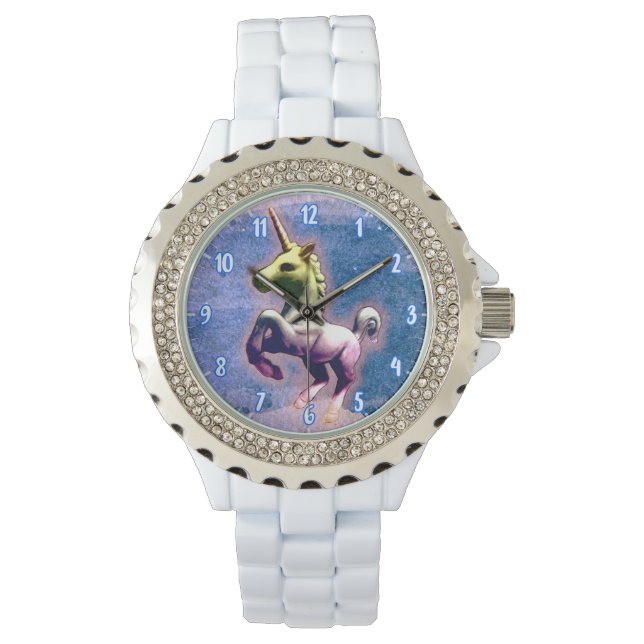 Unicorn Wrist Watch (blå) Armbandsur (Framsida)