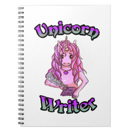 Unicorn Writer Anteckningsbok