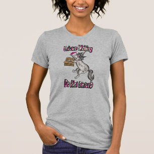 Unicorn Writer - Stör inte T Shirt