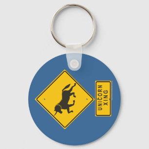 Unicorn XING Nyckelring