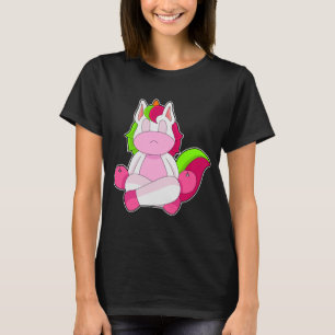 Unicorn Yoga Meditation Gymnastics T Shirt