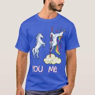 Unicorn You vs. mig LUNNE Rainbow Gifts T Shirt