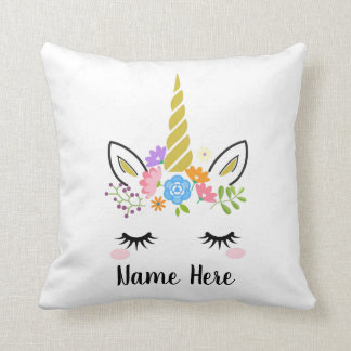 Unicornanpassningsbar kudder kudde