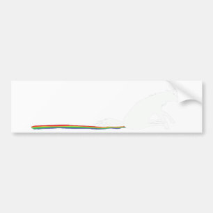 unicornbajs bildekal