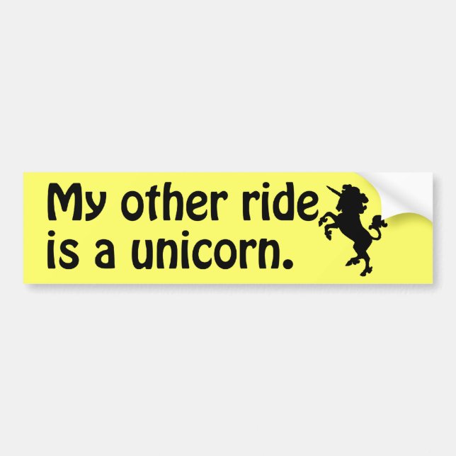Unicornbildekal Bildekal (Framsidan)
