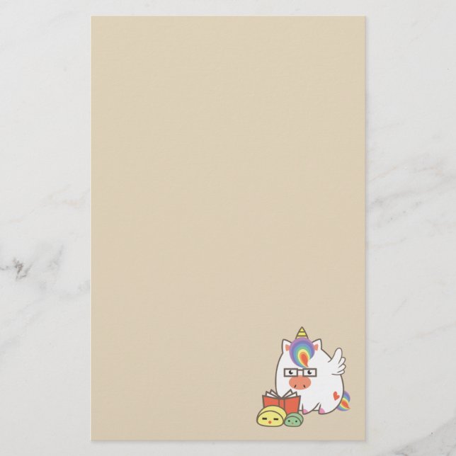 Unicornbokmal Brevpapper (Framsida)