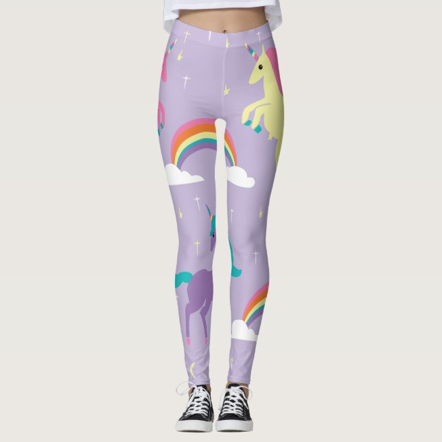 Unicorndamasker | ABDL DDLG | Baby4Life Leggings (Framsida)