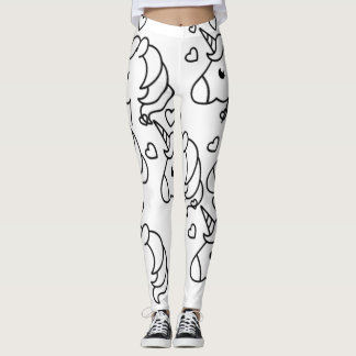 Unicorndamasker Leggings