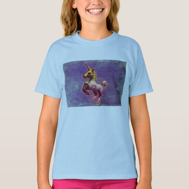 UnicornDräktvuxen eller ungar (purpurfärgad mist) Tröja (Framsida)