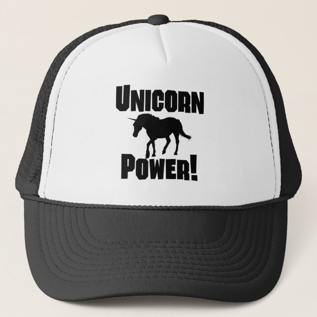Unicornen driver truckerkeps (Framsida)