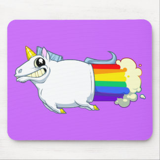 Unicornen fiser Mousepad Musmatta