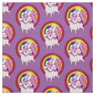Unicornen Frenchie Tyg