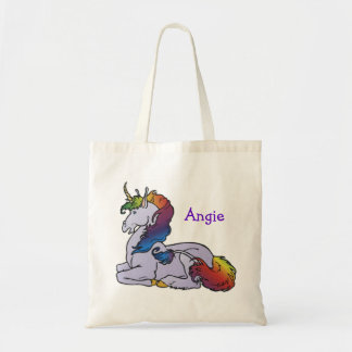 Unicornen hänger lös - fullständigt anpassade! tygkasse