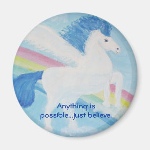 Unicornen Magnet-Något är möjligheten… tror p Magnet