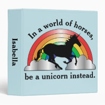 Unicornen och regnbågen är en Unicornpersonlig