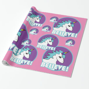 Unicornen "TROR! ", Presentpapper