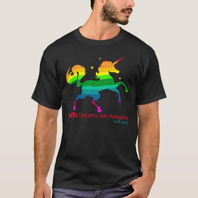 Unicornfaktum Tee Shirt (Framsida)