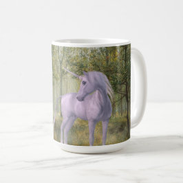 Unicornfantasikonst Kaffemugg