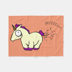 Unicornfisar Fleecefilt